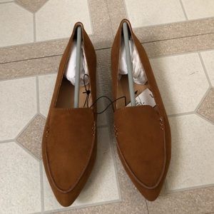 Brown Suede Loafers